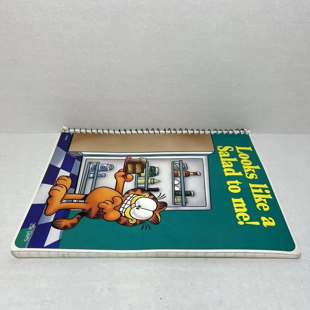 Garfield Scratch Pad and used Looks Like Salad To Me Notebook Mead
